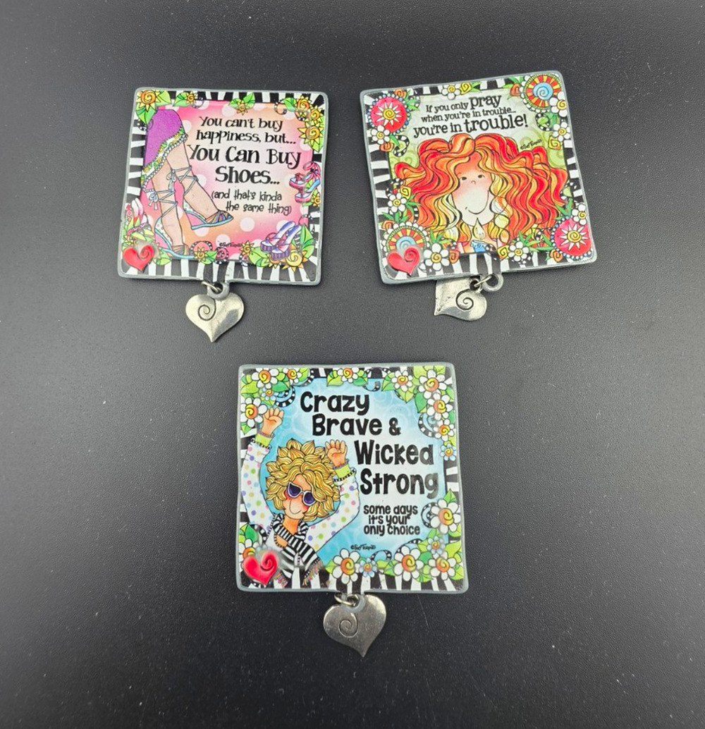 Suzy Toronto Art Metal Refrigerator MAGNET